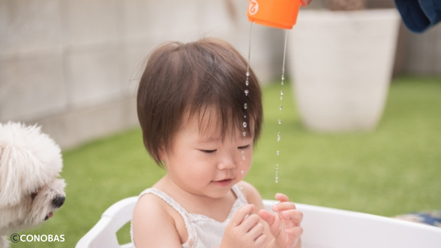 おうち水遊び
